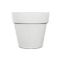 Pot plastique NATERIAL Diam.29.5 x H.25.8 cm blanc