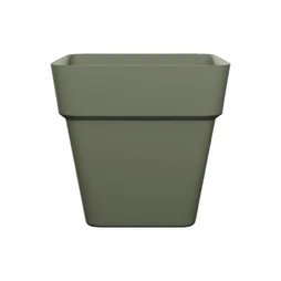 Pot polypropylène NATERIAL x l.29.5 x H.28 cm vert olive
