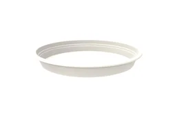 Soucoupe polypropylène NATERIAL Diam.21.7 x H.2.9 cm blanc