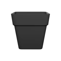 Pot polypropylène NATERIAL Diam.29.5 x H.28 cm anthracite