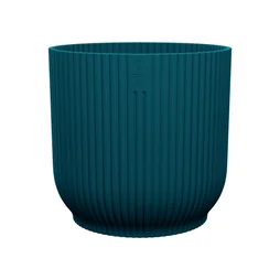 Cache-pot polypropylène ELHO Diam.14 bleu