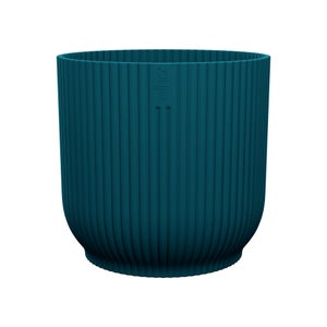 Cache-pot polypropylène ELHO Diam.14 bleu