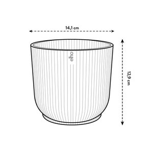 Cache-pot polypropylène ELHO Diam.14 bleu