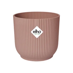 Cache-pot polypropylène ELHO Diam.18 L.18 x l.18.345 x H.16.8 cm rose