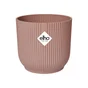 Cache-pot polypropylène ELHO Diam.18 L.18 x l.18.345 x H.16.8 cm rose