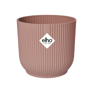 Cache-pot polypropylène ELHO Diam.18 L.18 x l.18.345 x H.16.8 cm rose