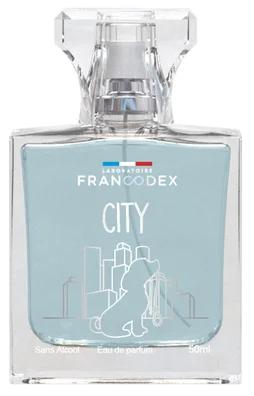 Eau de parfum sans alcool pour chien City, 50 ml