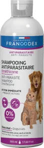 Shampooing anti-parasitaire pour chien et chat, FRANCODEX, 500 ml