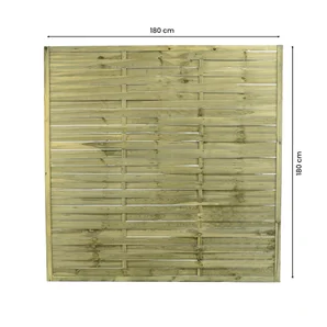 Panneau bois occultant Elia, CERLAND, L.180 x H.180 cm