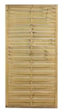 Panneau bois occultant Elia, l.90 x H.180 cm, brun clair