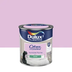 Peinture mur, boiserie et papier peint DULUX VALENTINE fantaisie parme satiné 0.5L
