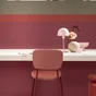 Peinture mur, boiserie crème de couleur DULUX VALENTINE framboise satiné 0.5L