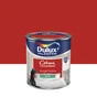 Peinture mur, boiserie crème de couleur DULUX VALENTINE rouge madras satiné 0.5L