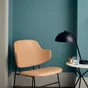 Peinture bleu canard mur, boiserie Creme de couleur DULUX VALENTINE satine 0.5 l