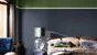 Peinture bleu d?encre mur, boiserie Creme de couleur DULUX VALENTINE mat 0.5 l