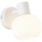 Spot salle de bain, nature, cristal blanc E14 max 20 W, BRILLIANT Laguna