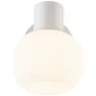 Spot salle de bain, nature, cristal blanc E14 max 20 W, BRILLIANT Laguna