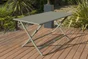Table de jardin DCB GARDEN Marius rectangulaire vert 4 personnes