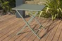 Table de jardin DCB GARDEN Marius carré vert kaki, 2 personnes