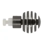 Lot de 2 embouts Gun, gris foncé, pour tringle à rideau Diam.20 mm MOBOIS