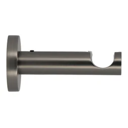 Lot de 2 supports tringle à rideau Gun, 20 mm titane foncé MOBOIS
