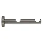 1 support mural double tringle à rideau Gun, 20 mm titane foncé MOBOIS
