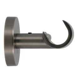 Lot de 2 supports tringle à rideau Gun, 20 mm titane foncé MOBOIS