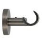 Lot de 2 supports tringle à rideau Gun, 20 mm titane foncé MOBOIS