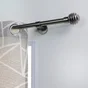 Lot de 2 supports tringle à rideau Gun, 20 mm titane foncé MOBOIS