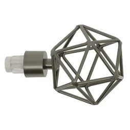Embout Gun, gris mat, pour embout Diam.28 mm MOBOIS