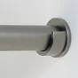 Lot de 2 naissances tringle à rideau Gun, 20 mm titane mat MOBOIS