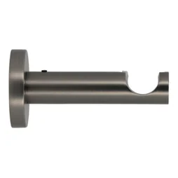 Support tringle à rideau Gun, 28 mm titane foncé MOBOIS