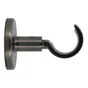 Support tringle à rideau Gun, 28 mm titane foncé MOBOIS