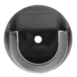 Lot de 2 naissances tringle à rideau Gun, 28 mm titane foncé MOBOIS