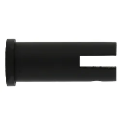 Lot de 2 embouts Atelier, noir mat, pour tringle à rideau Diam.28 mm MOBOIS