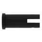 Lot de 2 embouts Atelier, noir mat, pour tringle à rideau Diam.28 mm MOBOIS