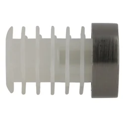 Lot de 2 embouts Fermium Diam.20mm gun MOBOIS, titane foncé