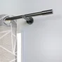 Tringle à rideau à composer Gun gris foncé, diam. 28 mm 250 cm MOBOIS