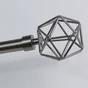 Lot de 2 embouts Filaire Diam.20 mm gun MOBOIS, titane foncé