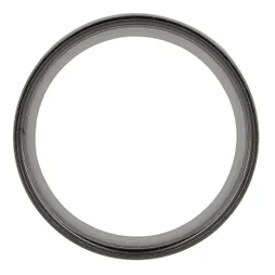 Lot de 10 anneaux tringle à rideau Gun 20 mm acier gris foncé