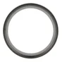 Lot de 10 anneaux tringle à rideau Gun 20 mm acier gris foncé