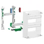 Tableau électrique nu 2 rangées 26 modules Resi9, SCHNEIDER ELECTRIC, blanc