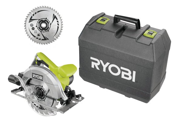 Scie circulaire filaire RYOBI, 1400 W, 190 mm, Rcs1400-kb48