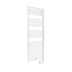 Sèche-serviettes électrique EQUATION 750W, H.146 x l.48 cm Kaltar 750 courbe blc blanc