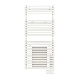 Sèche-serviette électrique soufflant EQUATION 1500W, 107 x 50 cm Eolto blanc