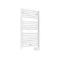 Sèche-serviettes électrique EQUATION 500W, H.98 x l.50 cm Kaltar 500 courbe blc blanc