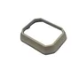 Embase poteau pvc CLEA, P.9 cm x l.6 cm x H.2 cm, gris