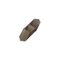 Entretoise intermédiaire pvc CLEA, P.3 cm x l.2,7 cm x H.3 cm, gris