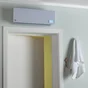 Radiateur soufflant salle de bain fixe electrique equation club, 1800 w