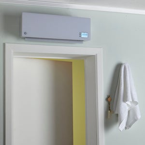 Radiateur soufflant salle de bain fixe electrique equation club, 1800 w